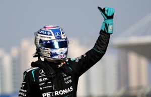 Russell tok sprintpole i Kina